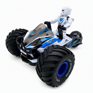 Buggy tout-terrain télécommandé 2,4 GHz 9 canaux <span class=keywords><strong>à</strong></span> 3 roues avec fonction de levage des roues, tricycle télécommandé tout-terrain avec rotation <span class=keywords><strong>à</strong></span> 360°, son et lumière - Product Image 6