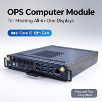 I5 Generasi ke-12 Intel OPS I5 12th Windows 10 OPS untuk Panel Datar Interaktif All in One Touch Whiteboard Mini PC Monitor LCD PC