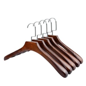 Appendiabiti di Lusso in Legno Massello, Antiscivolo, Allargato, Monostrato, Multifunzione per Abiti da Uomo - Product Image 2
