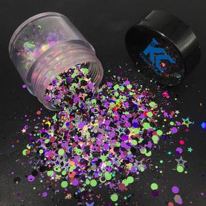 Fantôme pailleté Halloween Party Pumpkins Glitter Bats Witches Star Metallic Sequins Table Scatter for Halloween Table Decorations - Product Image 5