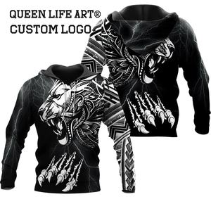 Sweat à capuche personnalisé 100% Polyester dtg impression numérique sweats à capuche sweat à capuche de <span class=keywords><strong>hockey</strong></span> personnalisé 100% cotten poids lourd luxe personnalisé - Product Image 4