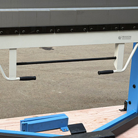Machine à plier la tôle segmentée manuelle pour conduits CVC