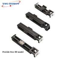 Serie YSC KK ejes de movimiento lineal de alta velocidad eje lineal etapa bloque deslizante Módulo de tableta Cnc para guías lineales de enrutador Cnc