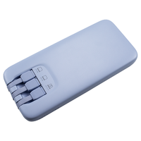 2025 nouvelle banque de puissance PHC10-201 avec câble chargeur Mobile mince Portable charge rapide 10000mah batterie externe