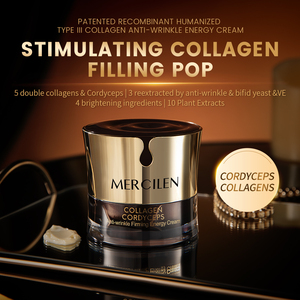Mercilen 50g Colágeno Cordyceps Crema Energética Reafirmante Antiarrugas - Product Image 4