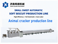 Machine automatique de fabrication de biscuits en forme d'animaux à petite échelle, ligne de production de biscuits mous, machine industrielle de transformation alimentaire