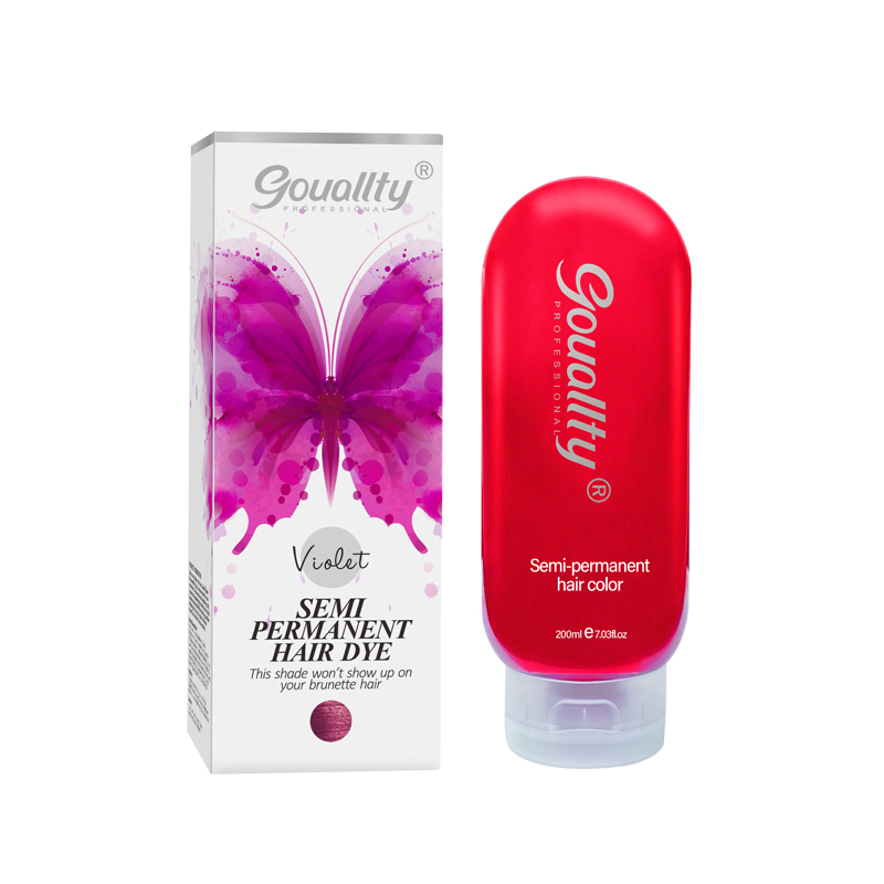 Крем для временного окрашивания волос без аммиака, Полупостоянный цвет волос