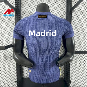 Linge de lit du Real Madrid 2025-2026, maillots domicile et extérieur, version joueur de haute qualité, coupe sportive professionnelle, ajustement performant, haut de gamme - Product Image 2