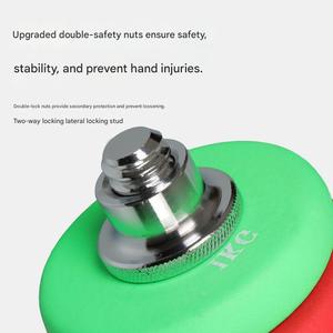 Phụ nữ ABS vật liệu mô hình quả tạ thiết bị nhà chạy nhanh Yoga Barbell tấm tập thể dục - Product Image 4