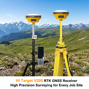 Hi Target V200 Rtk Gps Code ไม่มีปัญหาสถานีฐานและอุปกรณ์สำรวจ RTK Matrice 4E Drone พร้อมกล้องมุมกว้าง 48MP - Product Image 1