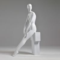 Fabrikpreis Mattweiße Ganzkörper-Schaufensterpuppen Weiblicher Mannequin-Torso