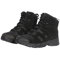 Bottes tactiques ultra-légères pour hommes et femmes Chaussures de randonnée antidérapantes en laine et cuir durables pour l'extérieur