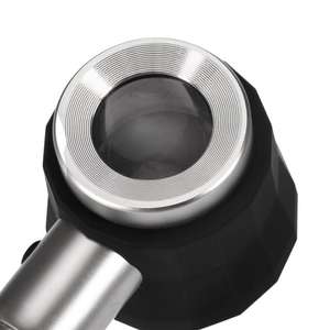 แว่นขยาย 10 เท่า พร้อมสเกล ไฟ LED ส่องสว่าง กระจกออปติคอล ไฟส่องสว่างแบบโลหะ แว่นขยายแบบมือถือ TH-8011 - Product Image 2