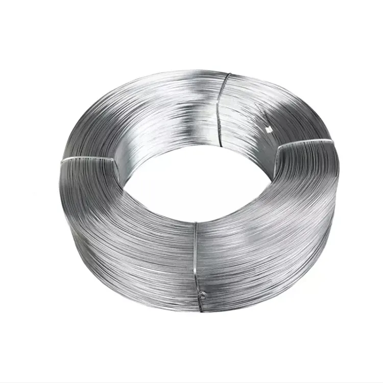 Alta qualidade diâmetro 0.7mm-4.5mm quente mergulhado zinco revestido galvanizado ferro aço fio