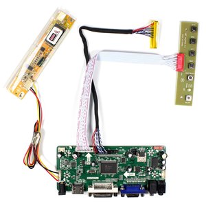 Placa de Controle LCD LVDS para Sinalização Digital 14.1 15 15.4 17 Polegadas <span class=keywords><strong>M</strong></span>.Nt68676 Placa Controladora de Tela LCD 30Pin 40Pin - Product Image 1