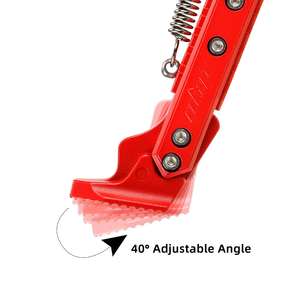 Ulip V2 17 CM Red Longer Adjustable Fit for Mi Electric Scooter Kickstand Pro Pro2 Mi365 ZT3 Aluminum Foot Support <b>Footrest</b> - Product Image 6