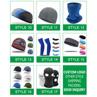 Cagoule de ski, cache-cou, sous-casque de moto, bonnet, cache-cou intégré, pour sports de plein air, cyclisme, plage et voyage