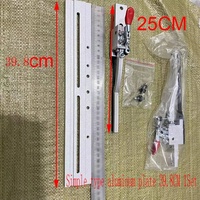 Cadre de Broderie de Chaussures Standard Tajima SWF Feiya ZGM Ricoma Pièces Détachées de Machine à Broder Tubulaire Domestique Kit de Fixation Cerceau