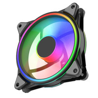 2025 nouveau Design grand ventilateur 120mm ARGB PC boîtier OEM refroidissement pour ordinateur jeu CPU refroidisseur coloré Air ARGB ventilateur
