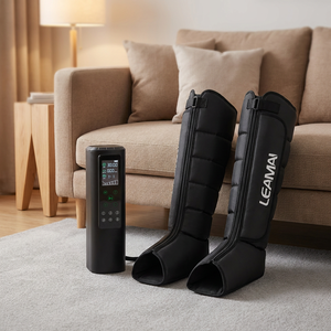 Masseur <span class=keywords><strong>de</strong></span> jambes pour la récupération, <span class=keywords><strong>bottes</strong></span> <span class=keywords><strong>de</strong></span> compression d'air pour l'amélioration <span class=keywords><strong>de</strong></span> la circulation, similaire aux <span class=keywords><strong>bottes</strong></span> <span class=keywords><strong>Normatec</strong></span>, pour le Cyber Monday e-commerce - Product Image 1