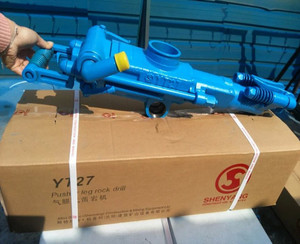 YT27 Tragbarer Luftbohrer Pneumatischer Jackleg-Bohrer Bergbaumaschinen Gesteinsbohrwerkzeuge für Goldabbau und Bauarbeiten - Product Image 2