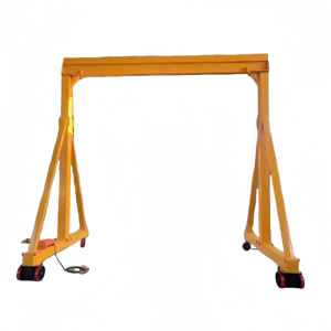 Usine facile à installer avec un palan à chaîne de haute qualité Grue à portique maison portable réglable de 5 tonnes - Product Image 6