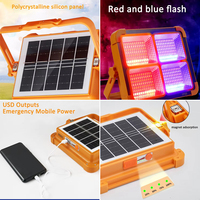 Nouvel Arrivage Projecteurs Portables Rechargeables RVB Lampe de Projecteur LED IP66 100W 200W Projecteur Solaire