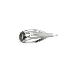 Anilla <span class=keywords><strong>de</strong></span> punta <span class=keywords><strong>de</strong></span> caña <span class=keywords><strong>de</strong></span> pescar <span class=keywords><strong>de</strong></span> acero inoxidable SS304 con sellado <span class=keywords><strong>de</strong></span> goma metálica en forma <span class=keywords><strong>de</strong></span> lágrima para <span class=keywords><strong>pesca</strong></span> en agua dulce y marina - Product Image 2