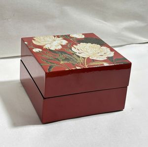 Boîte en laque artisanale, boîte de rangement en bois de qualité supérieure avec finition brillante, boîte cadeau élégante pour bijoux, souvenirs et décoration - Product Image 2