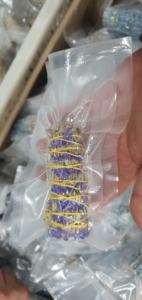 Palo de flores de Reiki para uso en el hogar, paquete de salvia Natural de 7 Chakras, color blanco y <span class=keywords><strong>azul</strong></span>, para la curación de frutas personalizadas, venta al por mayor - Product Image 5