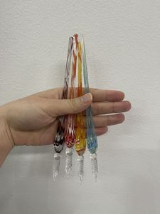 Penne Stilografiche in Vetro Peacock per Lettering, Popolari tra gli Appassionati di Diari e Agende, con Inchiostro Facile da Pulire - Product Image 6