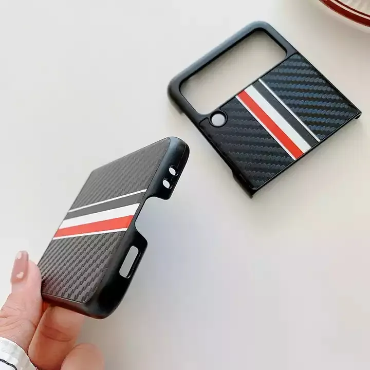 Funda de lujo Z Flip 3 para teléfono móvil, carcasa plegable para Samsung Z Flip 3, 4 piezas