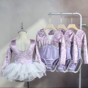 2026 nueva moda niños niñas rendimiento Ballet danza entrenamiento <span class=keywords><strong>organza</strong></span> tutú - Product Image 4