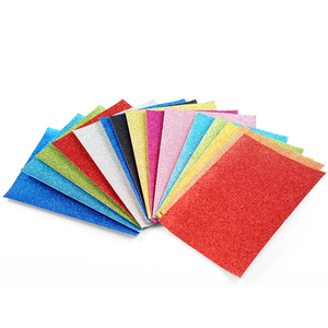 Lámina de Espuma <span class=keywords><strong>EVA</strong></span> con Purpurina de <span class=keywords><strong>Colores</strong></span>, Texturizada, Metálica, Fluorescente, Arcoíris, Lisa, Cartulina, <span class=keywords><strong>Goma</strong></span> Espuma Foamy - Product Image 5