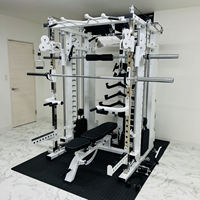 Appareil de musculation multifonctionnel tout-en-un avec Smith Machine et Low Row pour la maison et le commerce