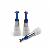 Fresa de ranurado de carburo de tungsteno de 4-16 mm, brocas de router de 4/6 filos, herramienta CNC de alta precisión, cortador de fresado en T, OEM/ODM