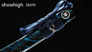 Spada Artigianale Ghost of <span class=keywords><strong>Tsushima</strong></span> per Cosplay, Collezione Giocattoli SS470 - Product Image 5