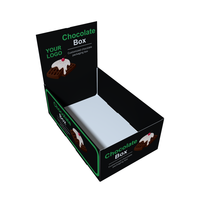 Caja de Exhibición de Cartón para Productos con Impresión Personalizada, Caja de Exhibición de Cartón para Mostrador, Caja de Exhibición de Cartón para Venta al por Menor