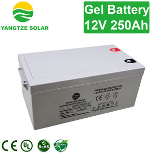 แยงซี12V 250Ah 24V แบตเตอรี่เจลแบตเตอรี่1000 + รอบเวลาสำหรับระบบพลังงานแสงอาทิตย์ - Product Image 3