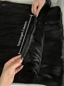 <span class=keywords><strong>Cheveux</strong></span> vierges en gros, pas chers, 100% cuticules alignées, mèches de <span class=keywords><strong>cheveux</strong></span> humains bruts de qualité supérieure, tissage indien à double trame faite à la machine - Product Image 3