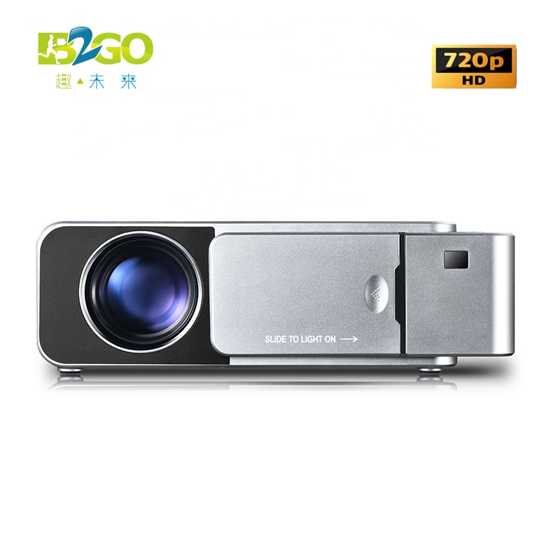 מכירה לוהטת Lcd 3500 lumens 170 אינץ 1280*800 רזולוציה 3D מיקרו קצר לזרוק Led מיני מקרן 4k