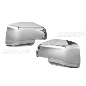 Paire de coques de rétroviseurs latéraux chromées pour Land Rover Discovery 3 Range Sport Freelander 2 2004 2005 2006 2007 2008 2009 - Product Image 3
