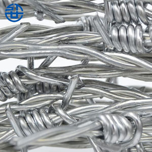 Pagar Kawat Berduri Buatan China 2026 Berkualitas Tinggi Kawat Berduri Galvanis Celup Panas Anti-panjat - Product Image 3