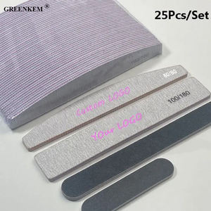 <span class=keywords><strong>Lima</strong></span> de <span class=keywords><strong>uñas</strong></span> de media luna <span class=keywords><strong>rosa</strong></span> lavable de grano 100/180, bloque de lija fuerte personalizable para <span class=keywords><strong>uñas</strong></span>, limas de <span class=keywords><strong>uñas</strong></span> 80/80 - Product Image 5