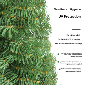 Outdoor Giant Premium Christmas <strong>Tree</strong> <strong>with</strong> Elegant Butterfly <strong>Lights</strong> and Sturdy Holder, Luxury Artificial Christmas Design - Product Image 6