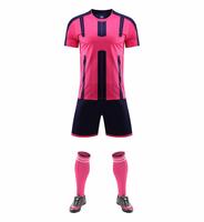 Ensemble de maillots de football personnalisés à manches courtes, écologiques, respirants, imprimés, maillots de football unisexes, uniforme de sport court