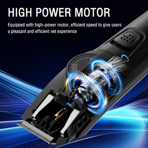 Recortadora de Barba Inalámbrica Ajustable para Hombre, Recortadora de Pelo Eléctrica Profesional Recargable, Uso Doméstico, Rápida - Product Image 4