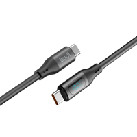 Cable de Datos USB4 Tipo C Budi, Cable de Carga Rápida PD100W, Transferencia de Datos USB-C 8K60Hz 40Gbps, 100W 5A 20Gbps 4K60Hz, Cable para Teléfono