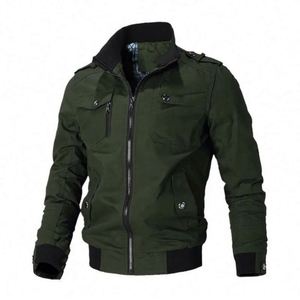 Veste matelassée en toile respirante et coupe-vent de haute qualité pour hommes, style décontracté, grandes tailles, pour l'extérieur, J0158 - Product Image 3