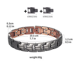 एनर्जिनॉक्स एनर्जी रिस्टबैंड अच्छी कीमत सबोना बैलेंस बायो मैग्नेटिक ब्रेसलेट चुंबक के साथ - Product Image 2